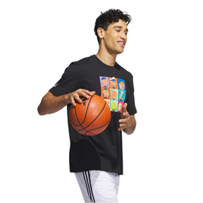 Playera Adidas Hombre Lilstripe Meta Im4631 Negro