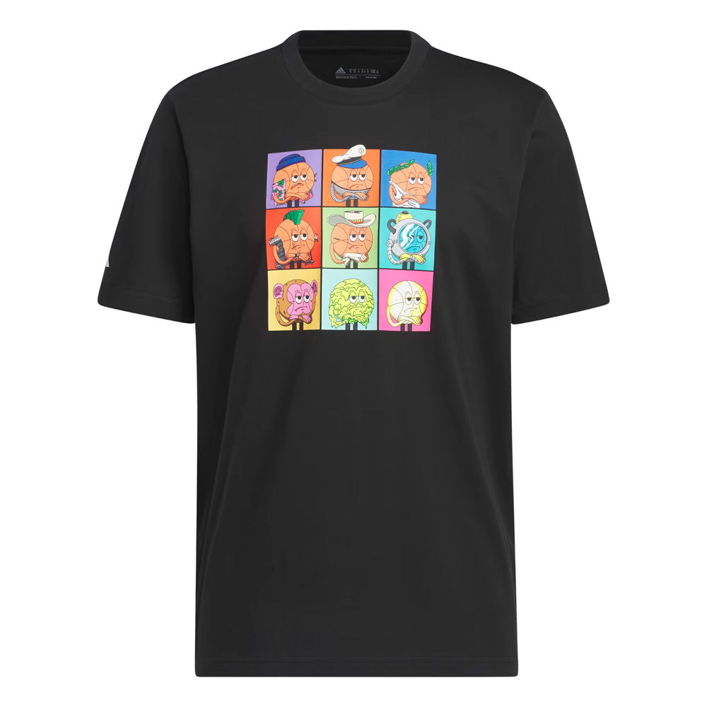 Playera Adidas Hombre Lilstripe Meta Im4631 Negro