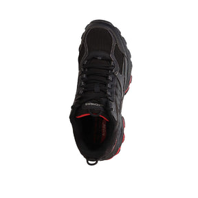 Tenis Hombre Skechers Arch Fit Akhidime - Negro-Rojo