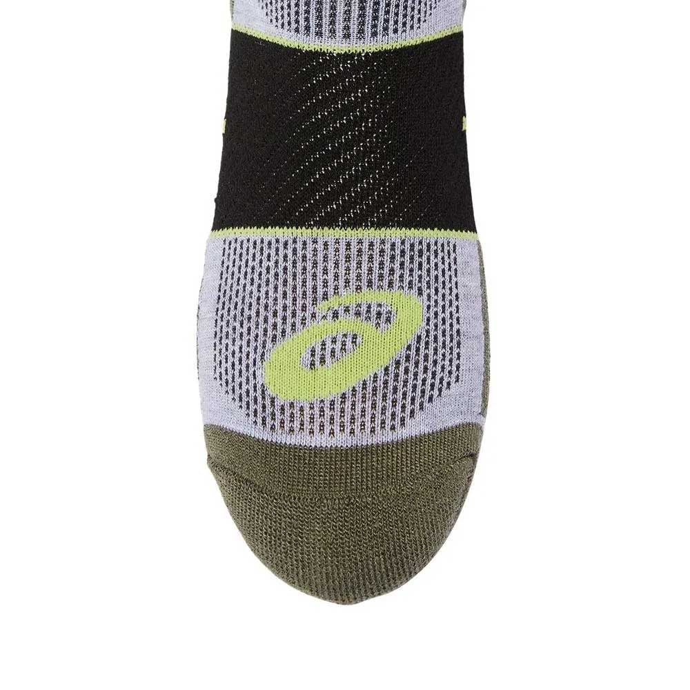 Calcetas Cortas Asics Unisex 3 pack Performa Hazard Green Assort