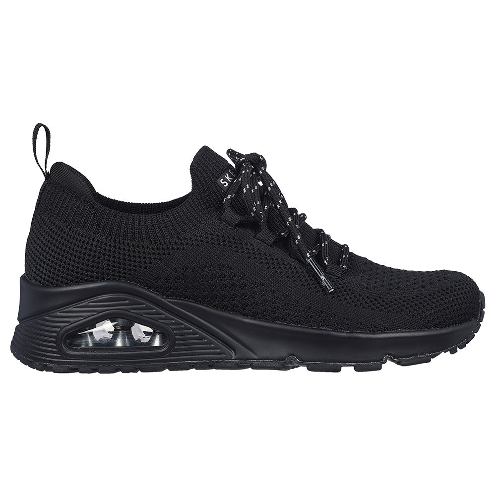 Tenis Mujer Skechers Uno Everywear - Negro