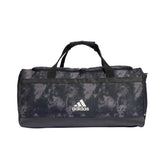 Maleta Adidas Unisex Lin Duf M Gfx U Is3784 Gris Negro