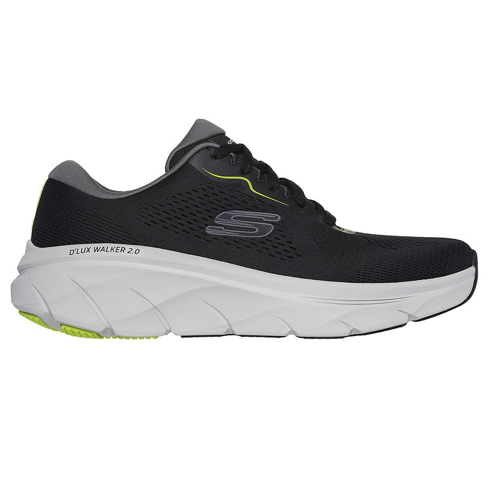 Tenis Hombre Skechers D lux Walker - Negro