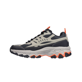 Tenis Hombre Skechers Arch Fit Akhidime - Negro-Gris
