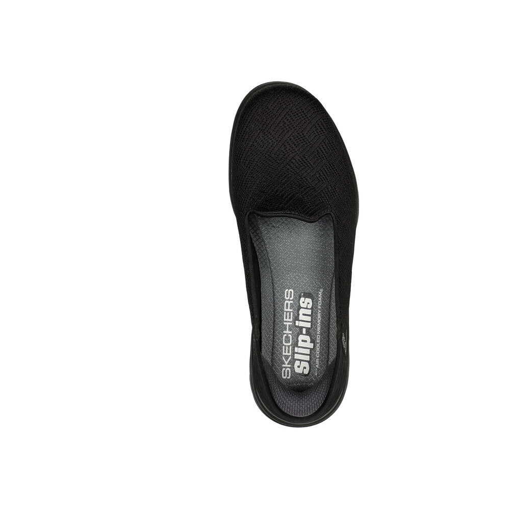 Tenis Mujer Skechers Slip Ins - Negro