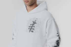 Anti Social Social Club Anguish Hoodie 'White'