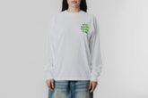Anti Social Social Club Cancelled  Long-Sleeve Tee 'White'