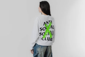 Anti Social Social Club Cancelled  Long-Sleeve Tee 'White'