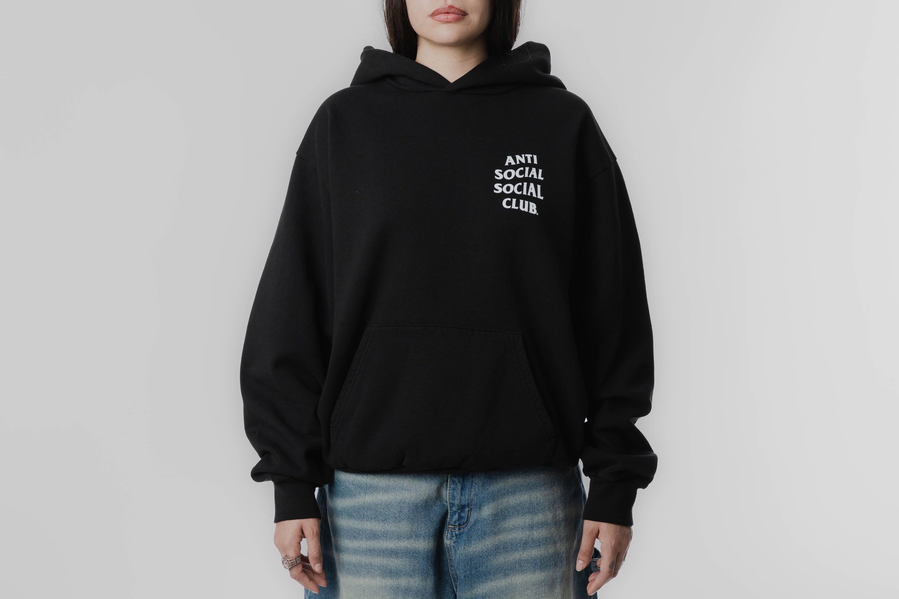 Anti Social Social Club Mind Games Hoodie 'Black'