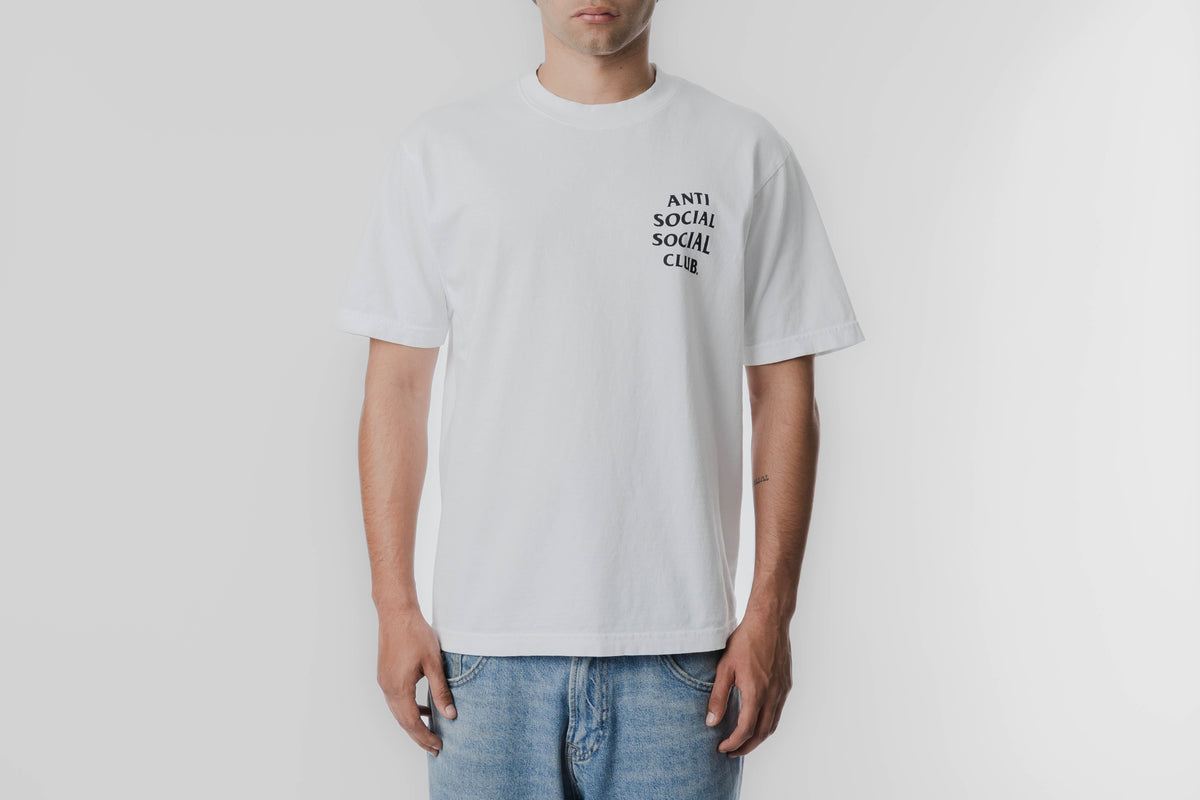 Anti Social Social Club Mind Games SS Tee 'White'
