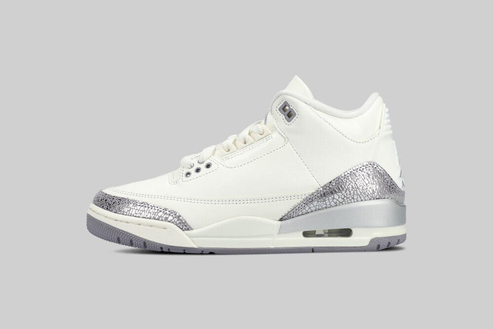 Women's Air Jordan 3 Retro 'Sail and Cement Grey'