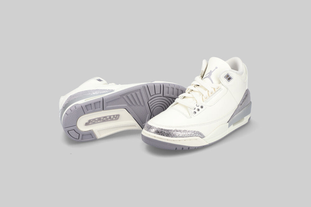 Women's Air Jordan 3 Retro 'Sail and Cement Grey'