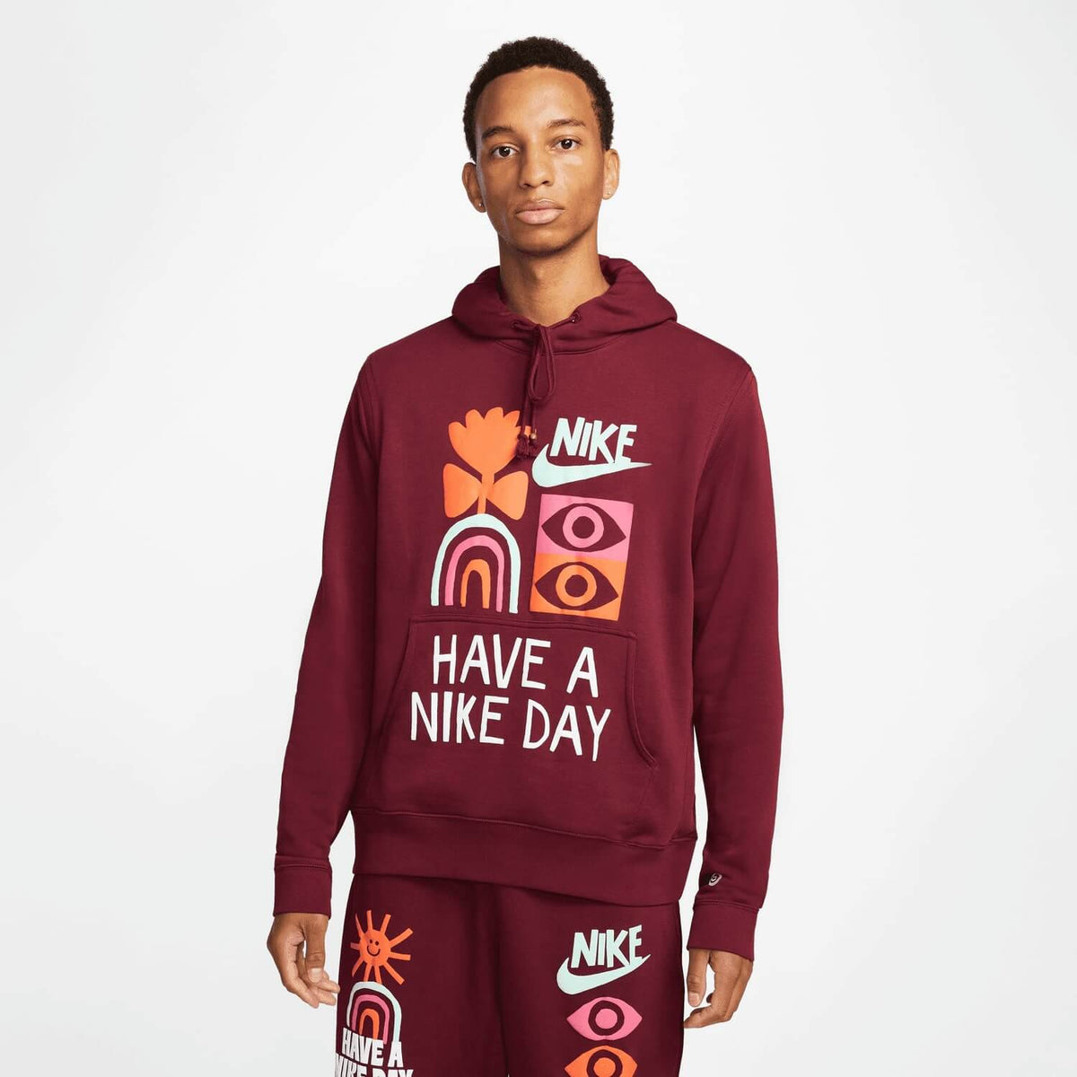 Nike SportsWear Hoodie Dark Broot