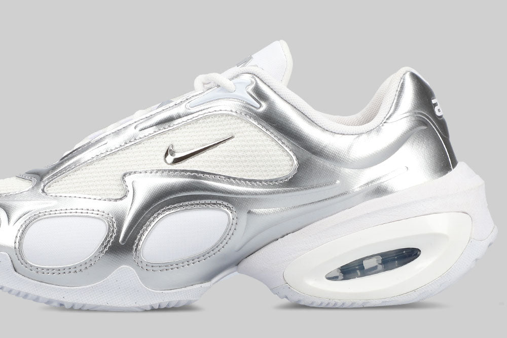 Women's Nike Air Max Muse 'White and Metallic Silver'