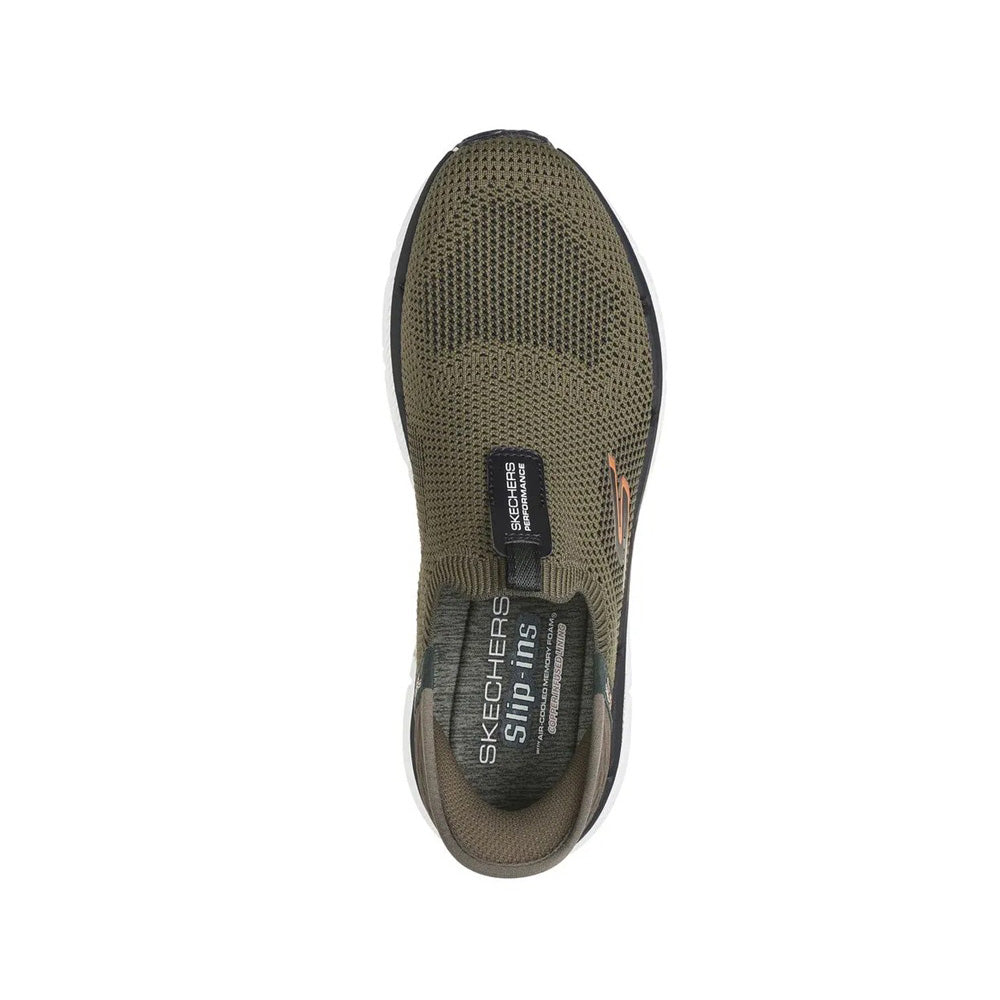Tenis Hombre Skechers Slip Ins Max Coushing  - Gris