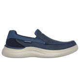 Tenis Hombre Skechers Hasting - Azul