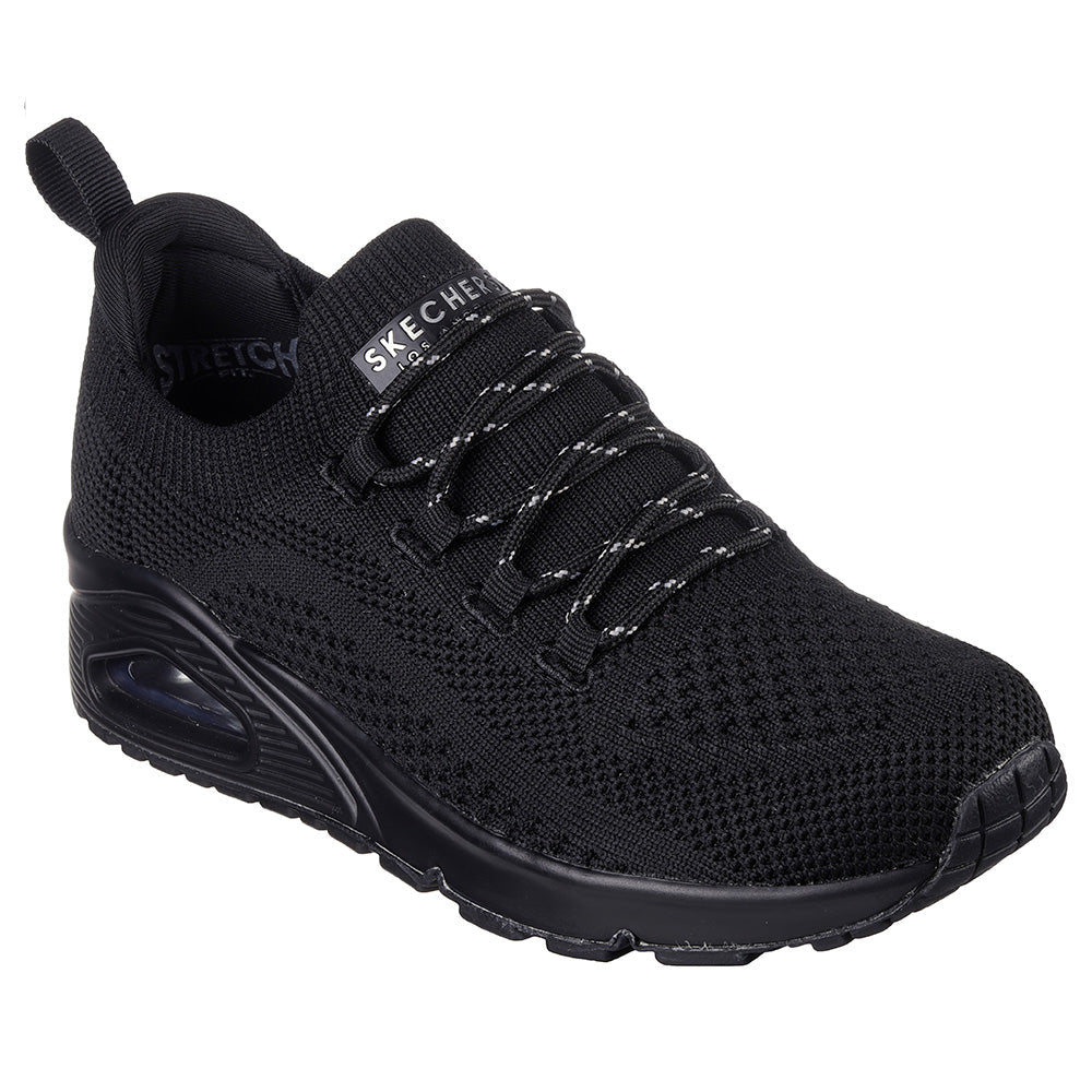 Tenis Mujer Skechers Uno Everywear - Negro