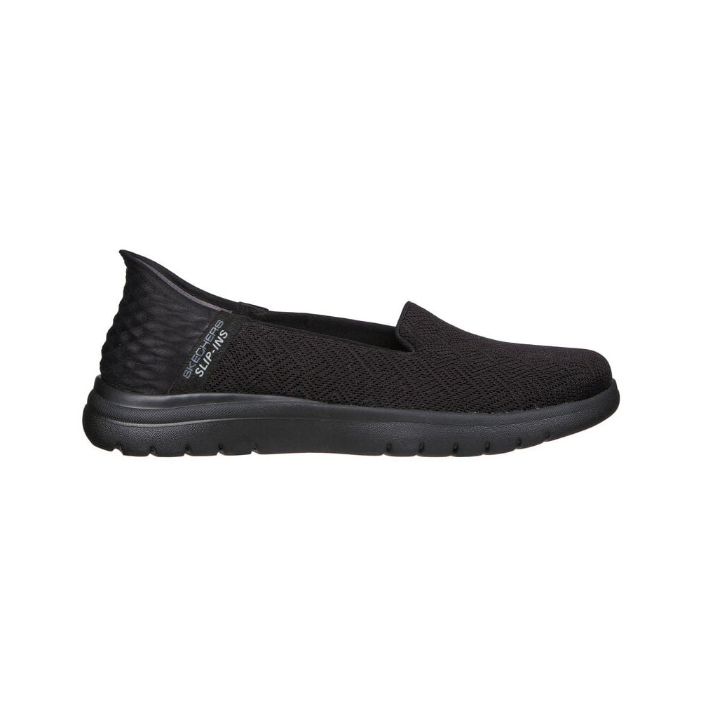 Tenis Mujer Skechers Slip Ins - Negro