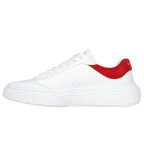 Tenis Hombre Skechers Cordova Classic - Blanco-Rojo