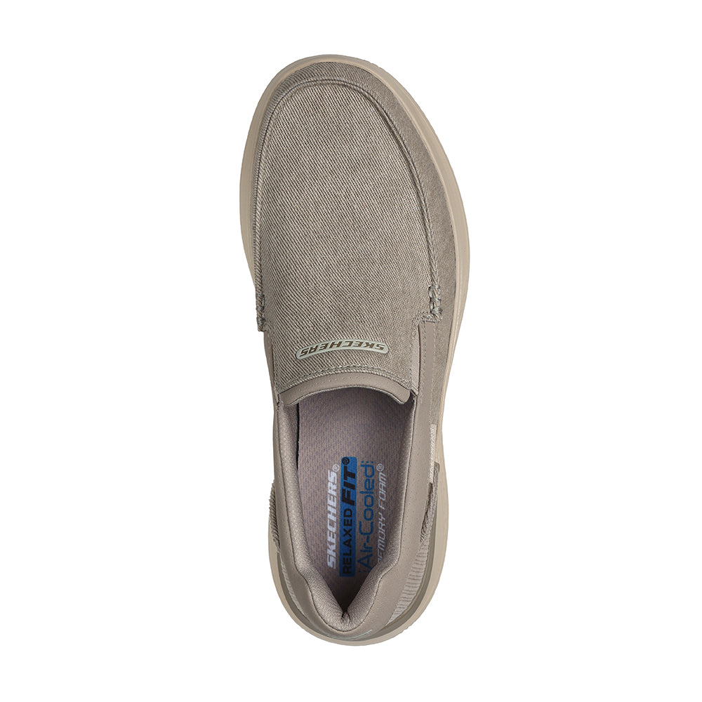 Tenis Hombre Skechers Hasting - Beige