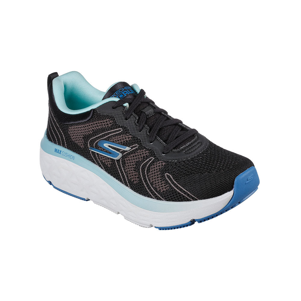 Tenis Mujer Skechers Max Cushion Delta - Negro-Azul