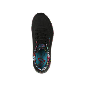 Tenis Mujer Skechers Uno Loving Love - Negro - Multicolor