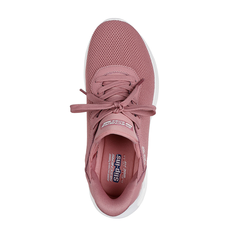 Tenis Mujer Skechers Slip Ins Bobs Sport - Rosado
