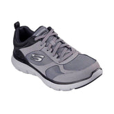 Tenis Hombre Skechers Sport Flex Advantage - Gris-Negro