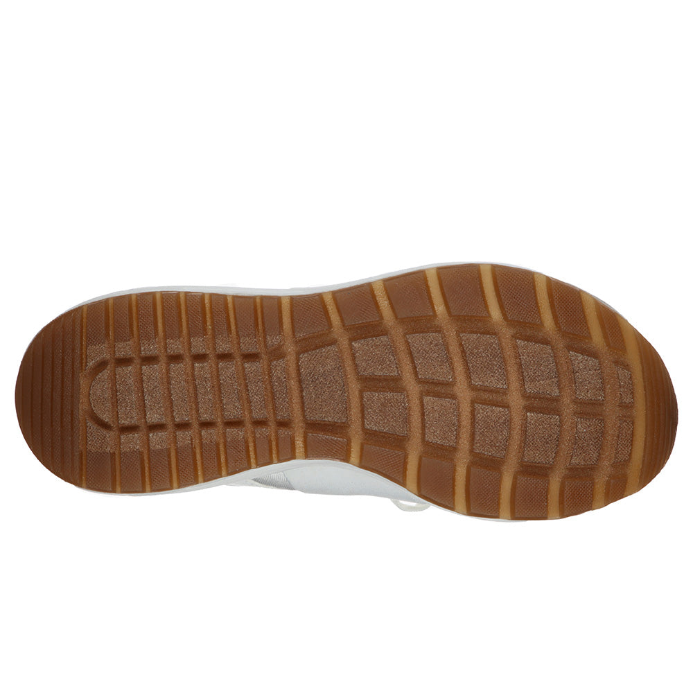 Tenis Mujer Skechers Bobs Sport Sparrow 2.0 Metro Daisy - Blanco-Amarillo